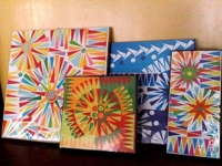 instructables Muhaiminah Faiz Geometric Wall Art